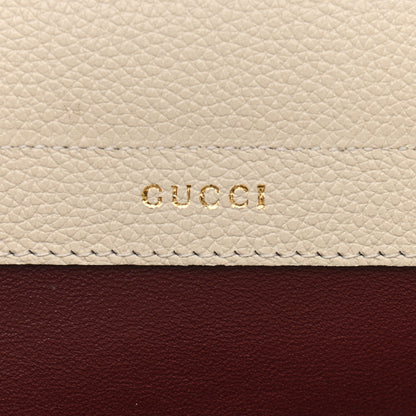 Gucci Grainy Calfskin Medium Zumi Top Handle Bag Mystic White 6 of 11