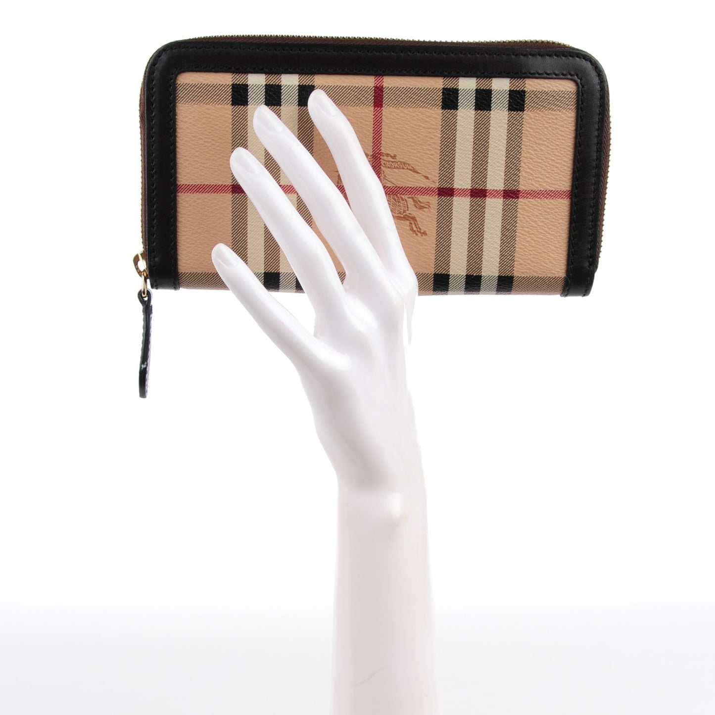 Haymarket Check Large Ziggy Zip Around Wallet
