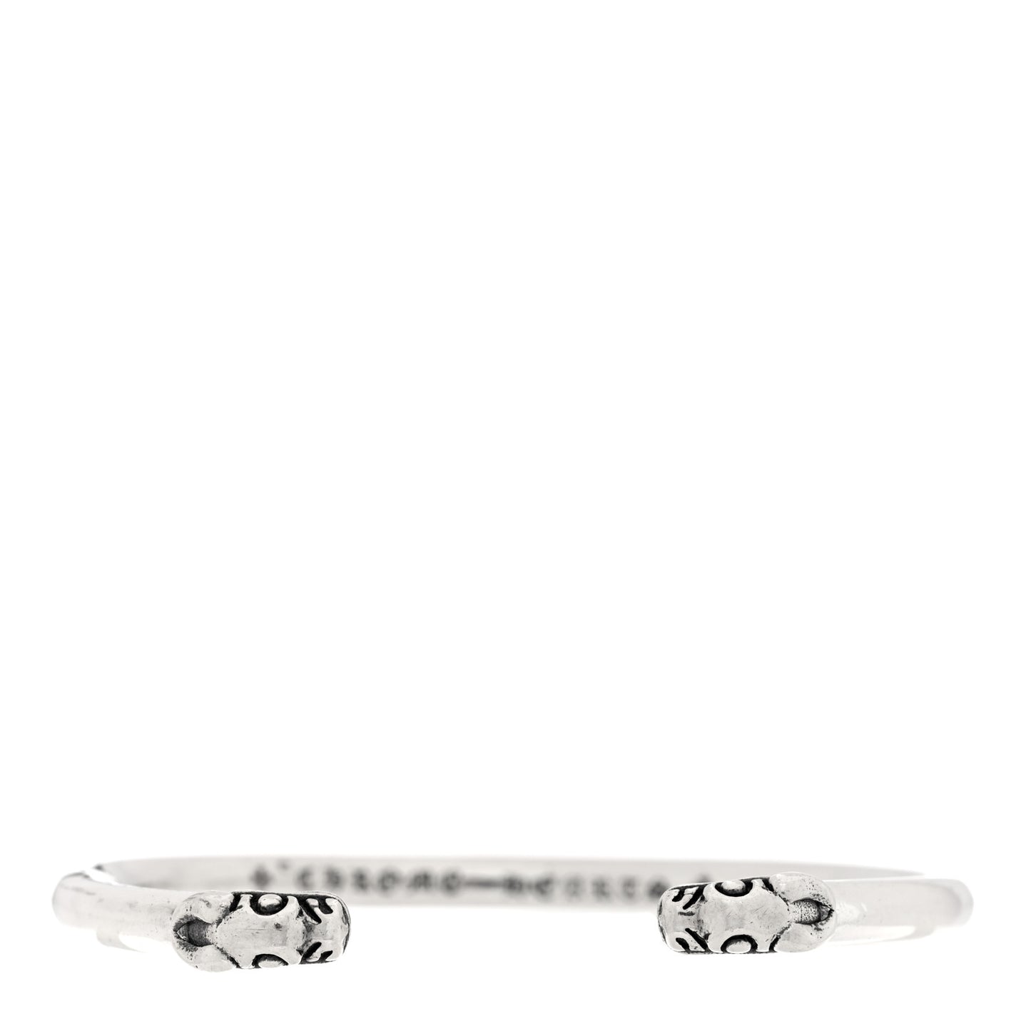Sterling Silver Double Dog Cuff Bracelet
