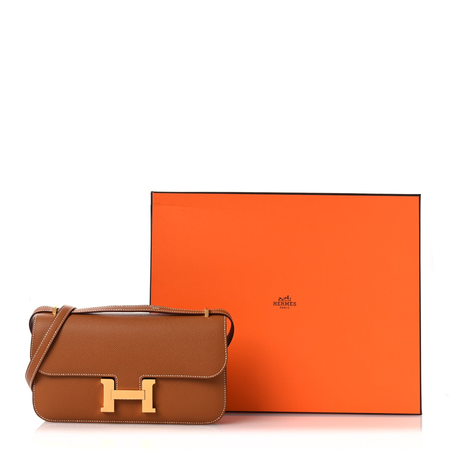 Hermes Epsom Constance 1-Elan Gold Gold 14 of 14