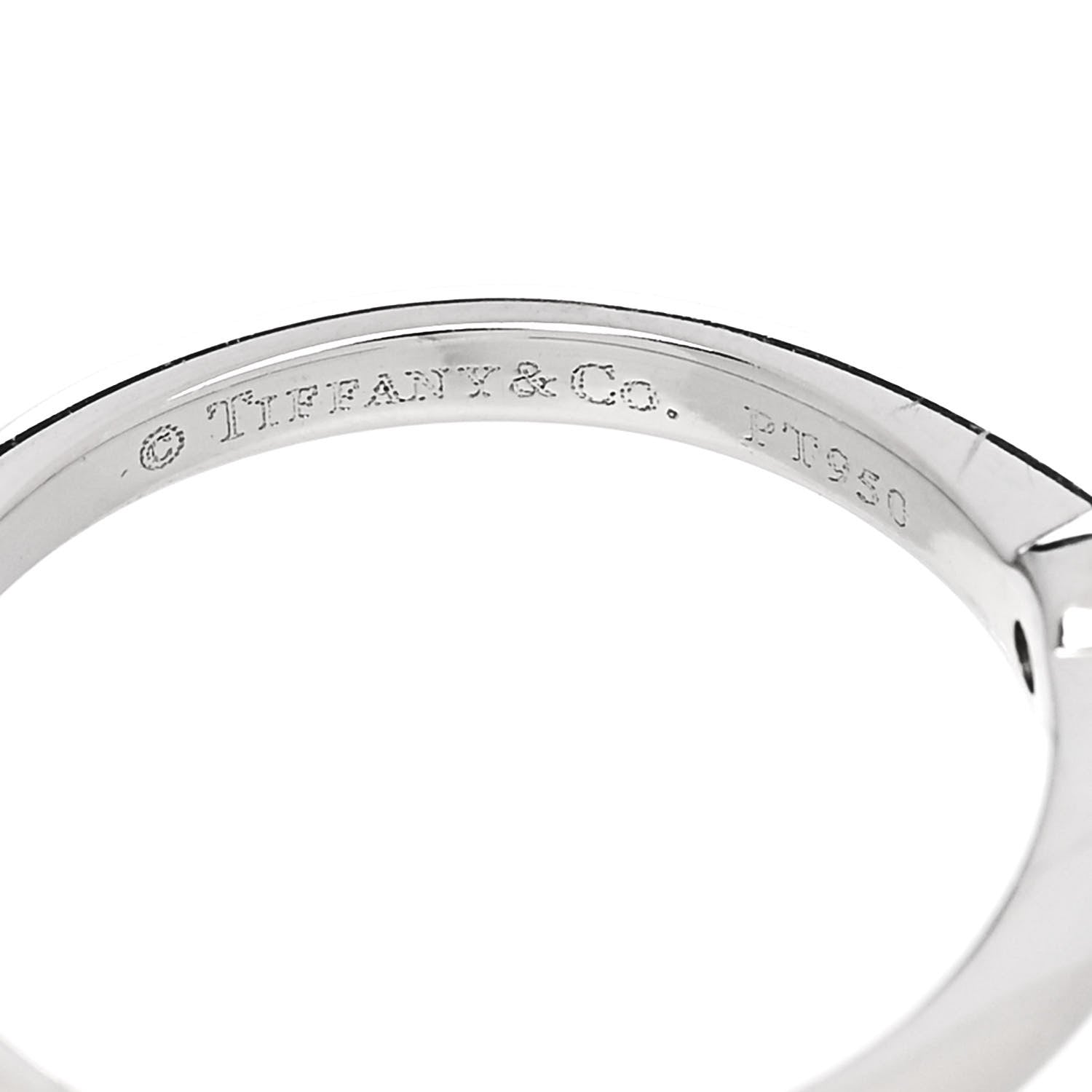 Tiffany Platinum Diamond .26ct Solitaire Engagement Ring 47 4.25 5 of 7
