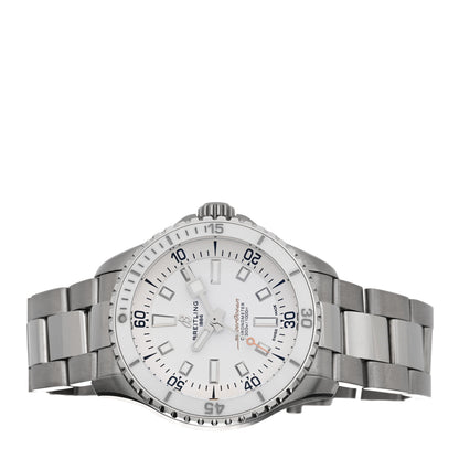 Breitling Stainless Steel 36mm Superocean II Automatic Watch White A17377211A1S1 2 of 5
