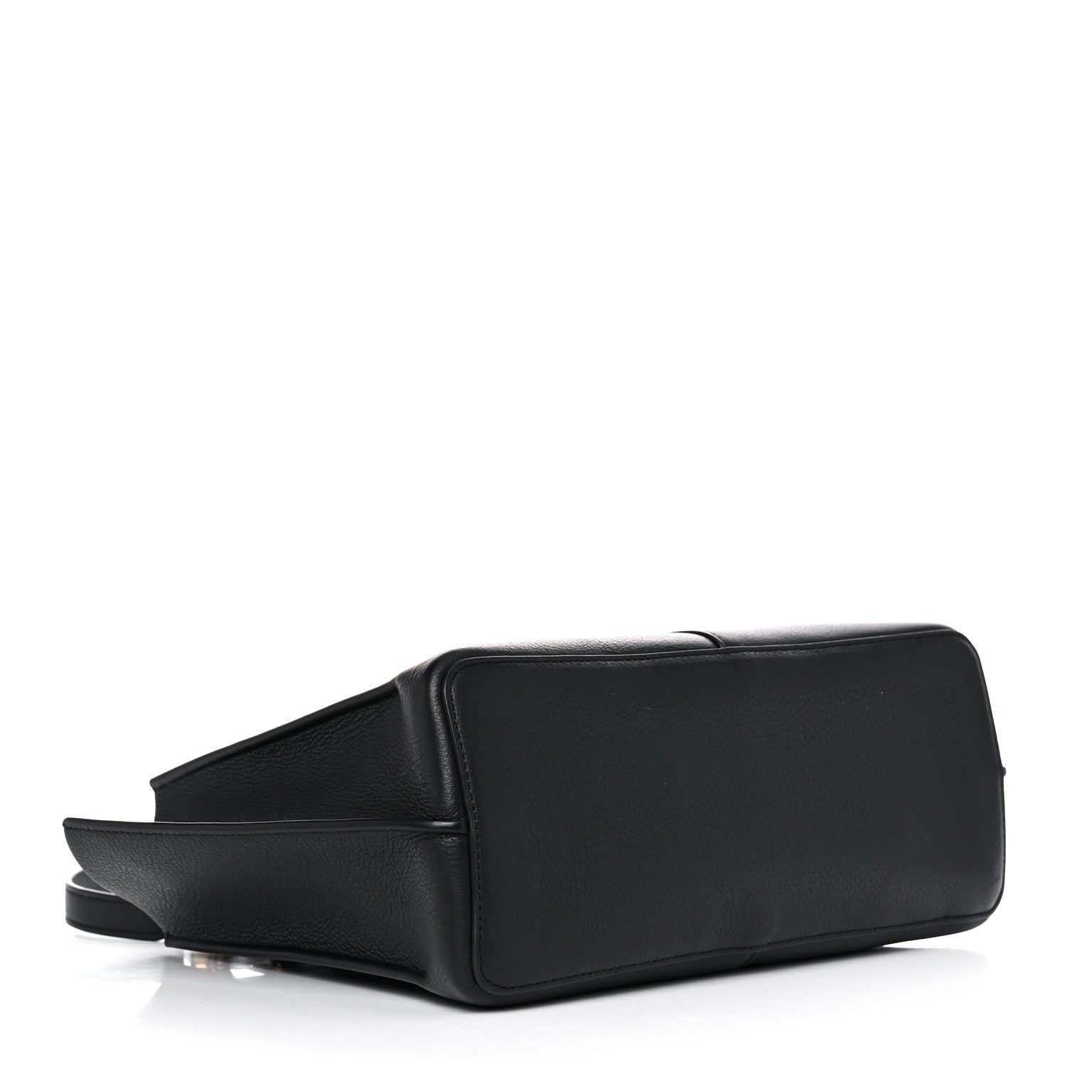 Mansur Gavriel Pebbled Calfskin Mini Zip Multitude Tote Black 4 of 16