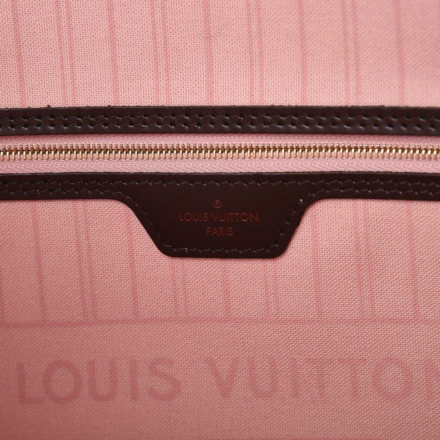 Louis Vuitton Damier Ebene Neo Neverfull MM Rose Ballerine 14 of 20