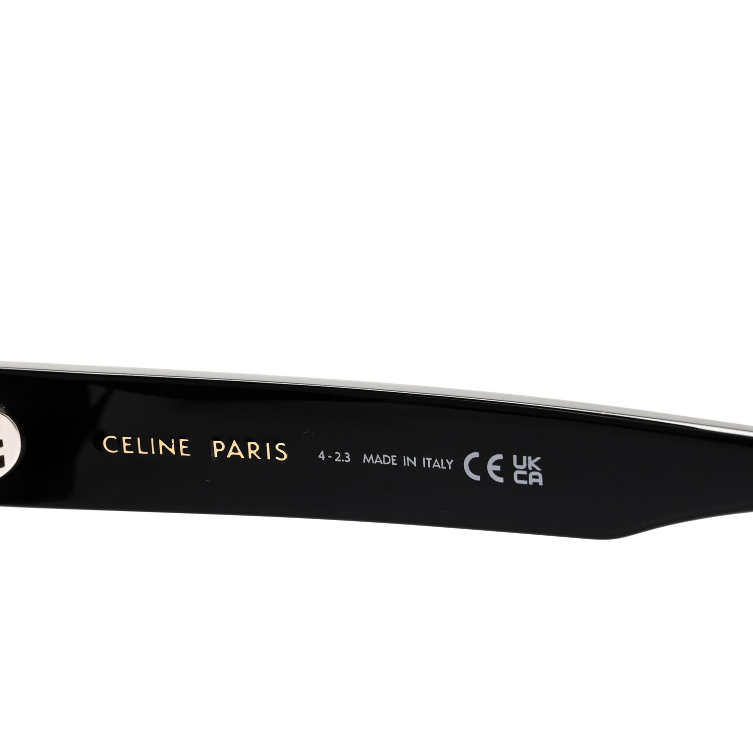 Celine Acetate Triomphe 01 Sunglasses CL 40194U Black 5 of 6