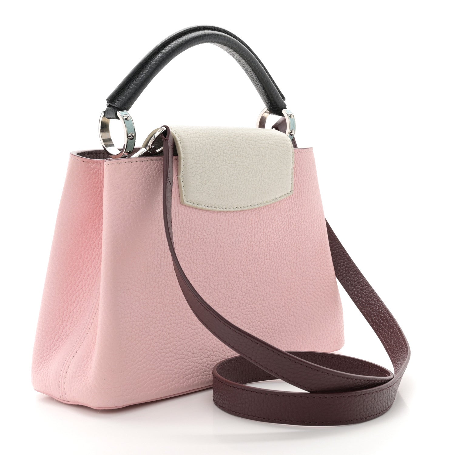 Louis Vuitton Taurillon Capucines BB Bubble Gum 3 of 11