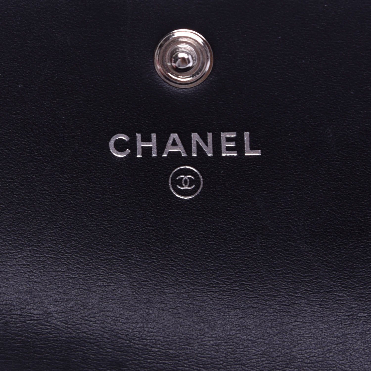 Chanel Caviar Quilted Medium Boy Flap Wallet Black 6 of 8