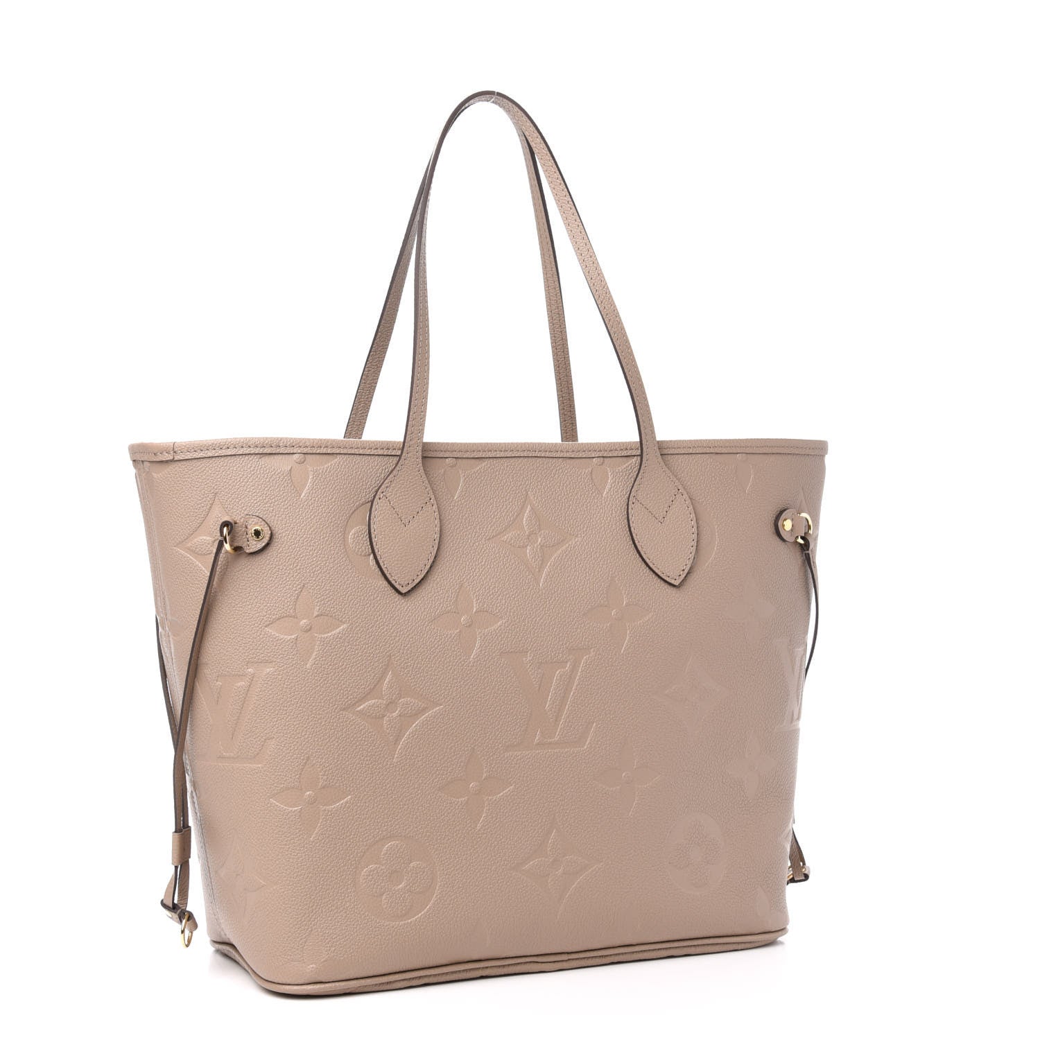 Louis Vuitton Empreinte Monogram Giant Neverfull MM Tourterelle 4 of 14