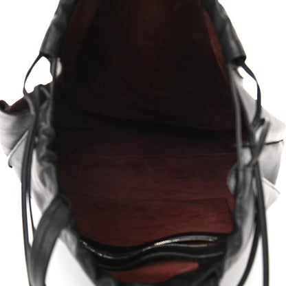 Celine Smooth Calfskin Vertical Coulisse Bag Black 5 of 11