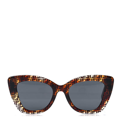 Fendi Acetate F is Fendi FF 51mm Cat Eye Sunglasses 0327/S Tortoise Camouflage 2 of 7