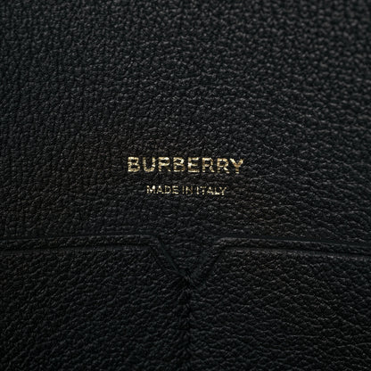 Burberry Calfskin Large Society Tote Black 6 of 12