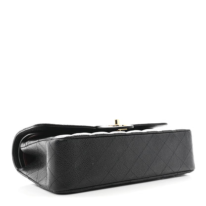 Chanel Caviar Quilted Medium Double Flap Black 4 of 11