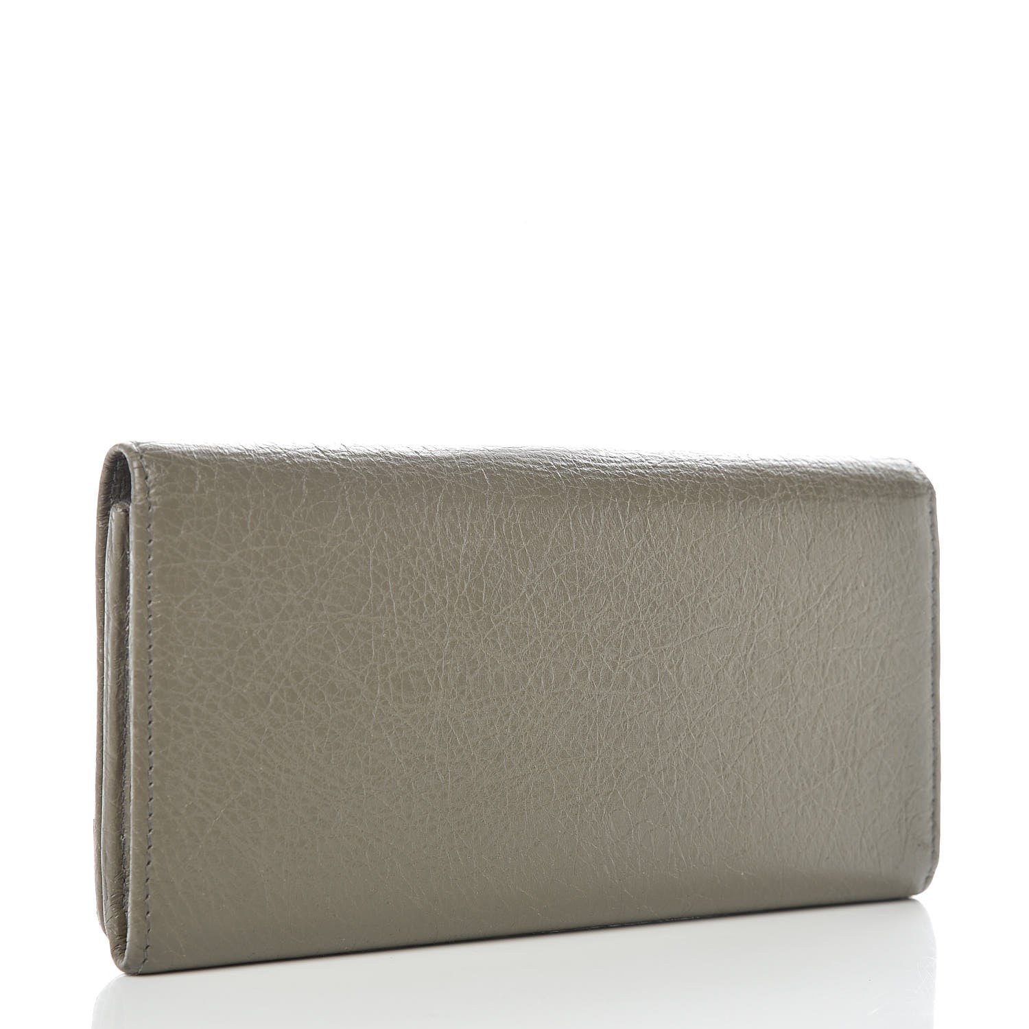 Balenciaga Agneau Classic Hardware Money Wallet Beige Liege 3 of 7