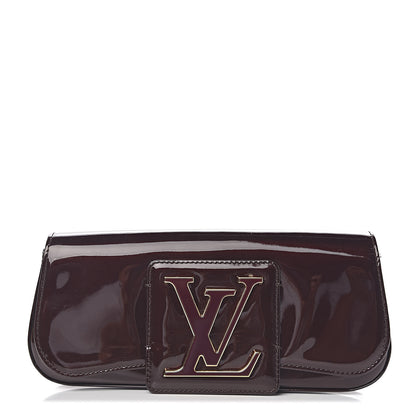 Louis Vuitton Patent Sobe Clutch Amarante 1 of 6