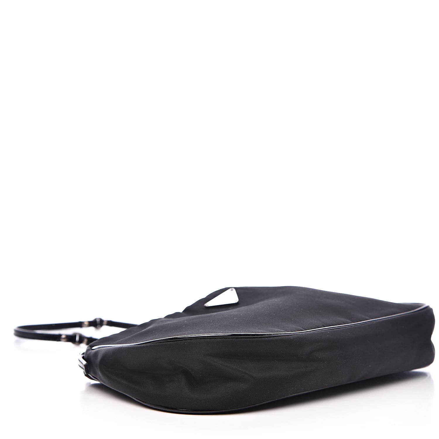 Prada Tessuto Nylon Pochette Bag Black 4 of 10