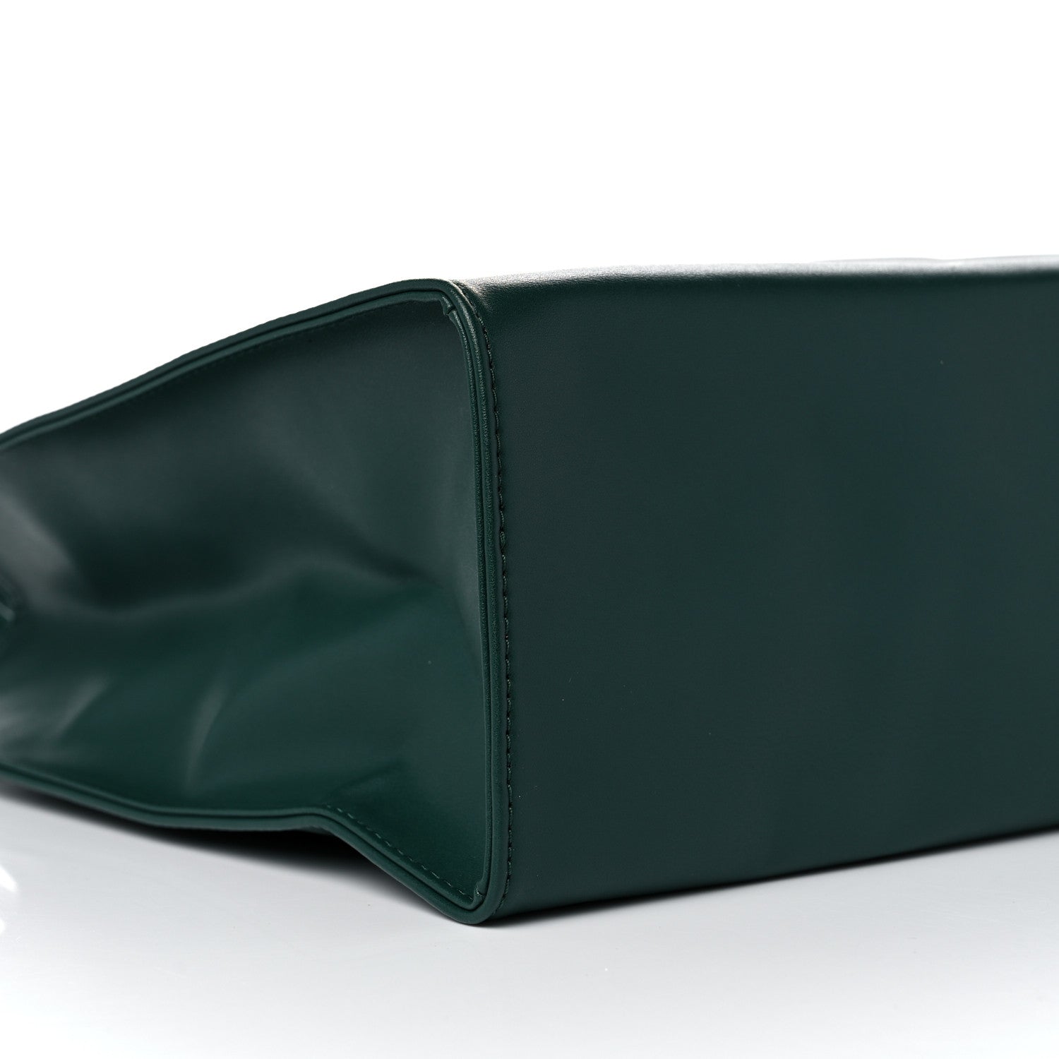 Telfar Vegan Leather Medium Shopping Bag Dark Olive 8 of 9