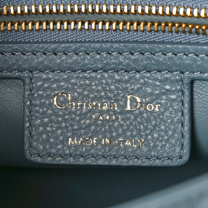 Christian Dior Calfskin Cannage Small Caro Bag Cloud Blue 6 of 10