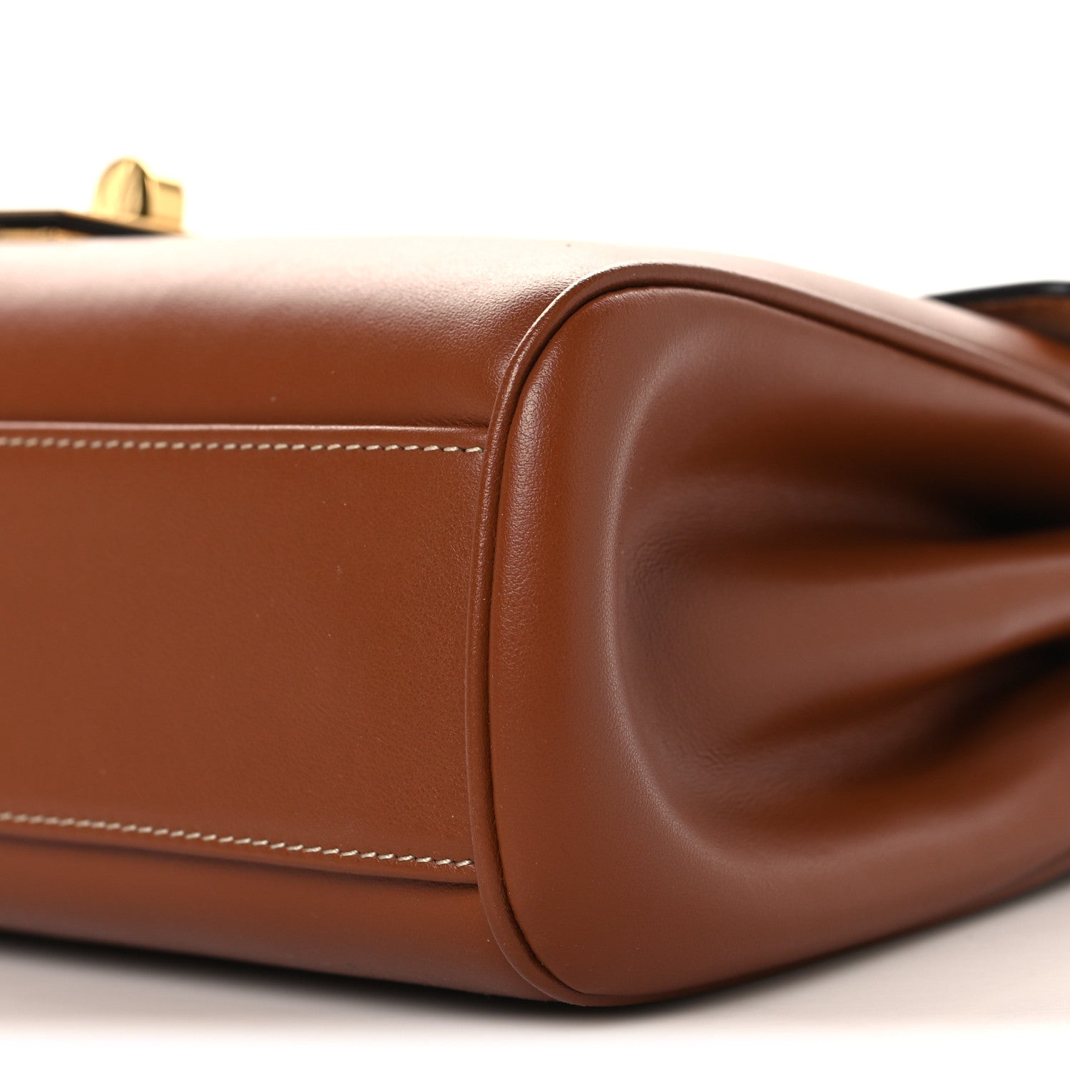 Celine Smooth Calfskin Teen Soft 16 Shoulder Bag Tan 9 of 9