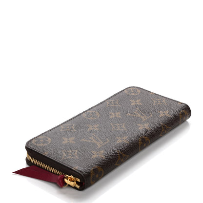 Louis Vuitton Monogram Clemence Wallet Fuchsia 4 of 7