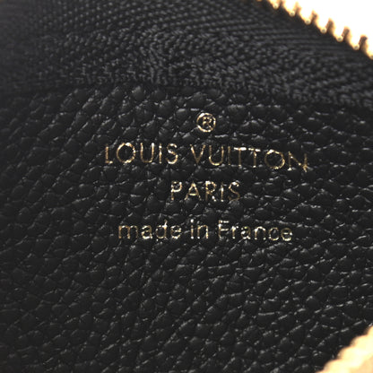 Louis Vuitton Empreinte Monogram Giant Key Pouch Black Beige 6 of 9