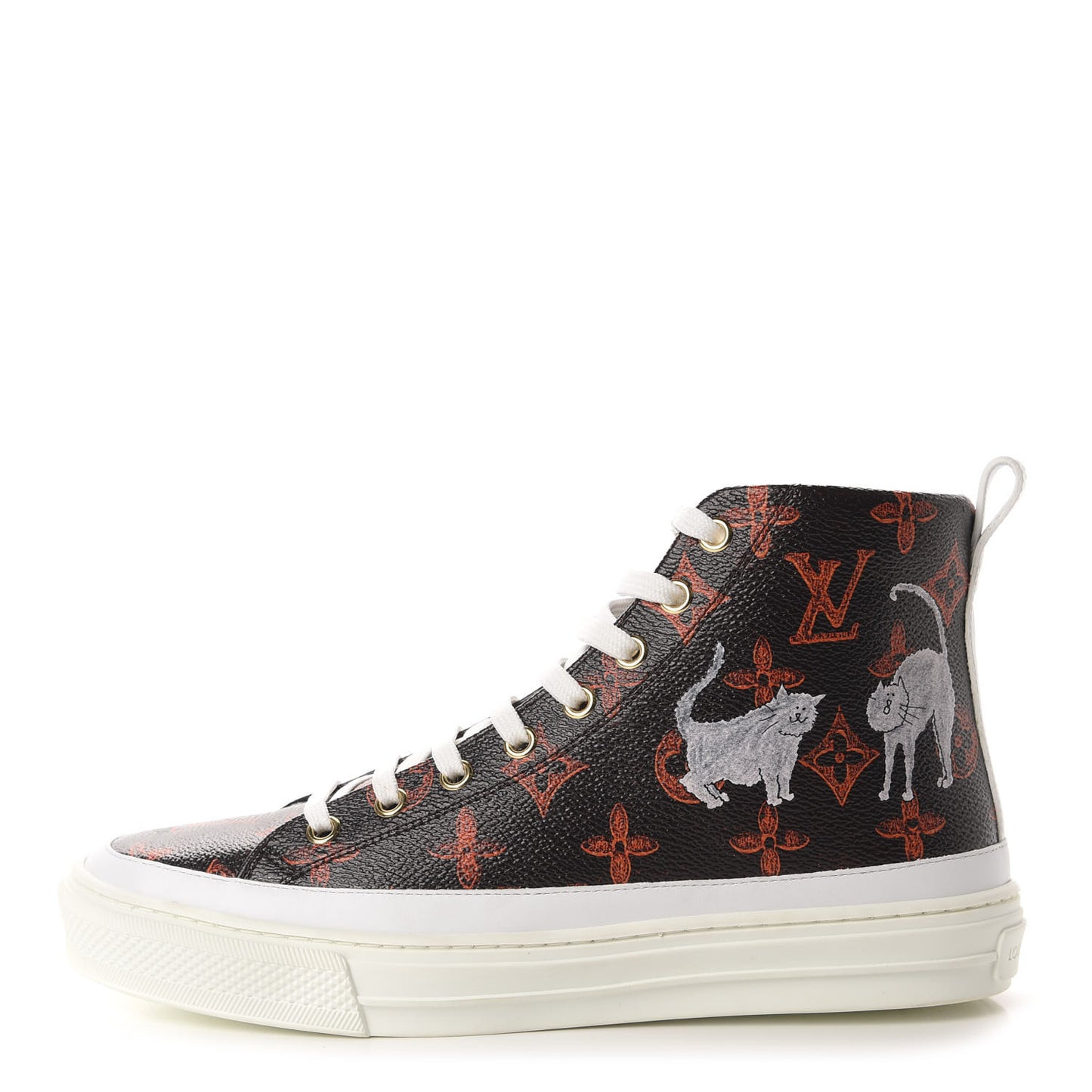 Catogram Stellar Sneaker Boots 37 Marron