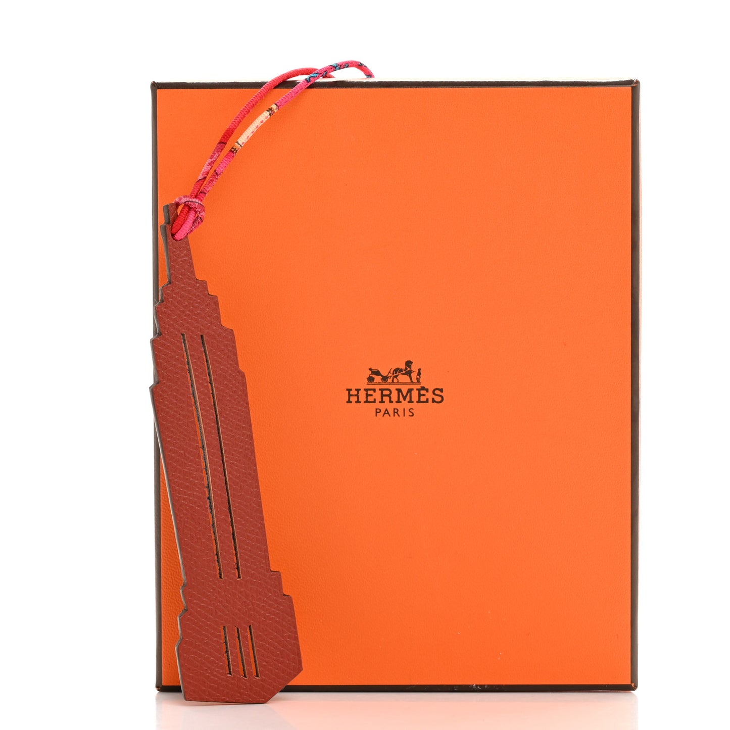 Togo Epsom Petit H Empire State Building Bag Charm