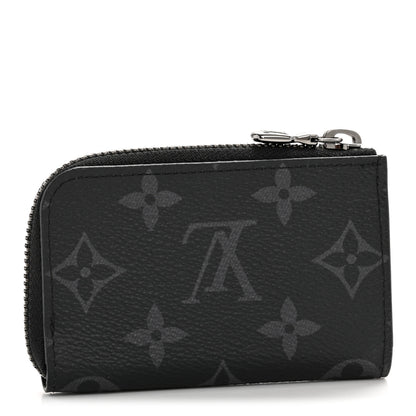 Louis Vuitton Monogram Eclipse Coin Purse 3 of 9