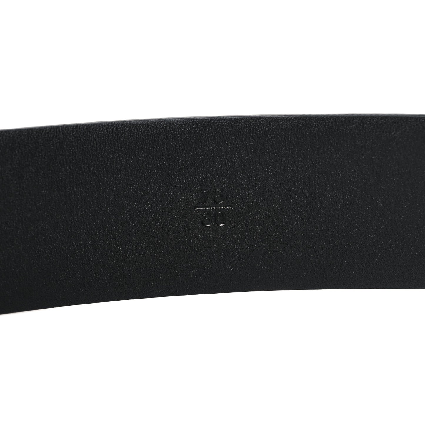 Calfskin CC Heart Coco In Love Belt 75 30 Black