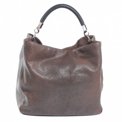 Saint Laurent Leather Large Roady Brown 3 of 7
