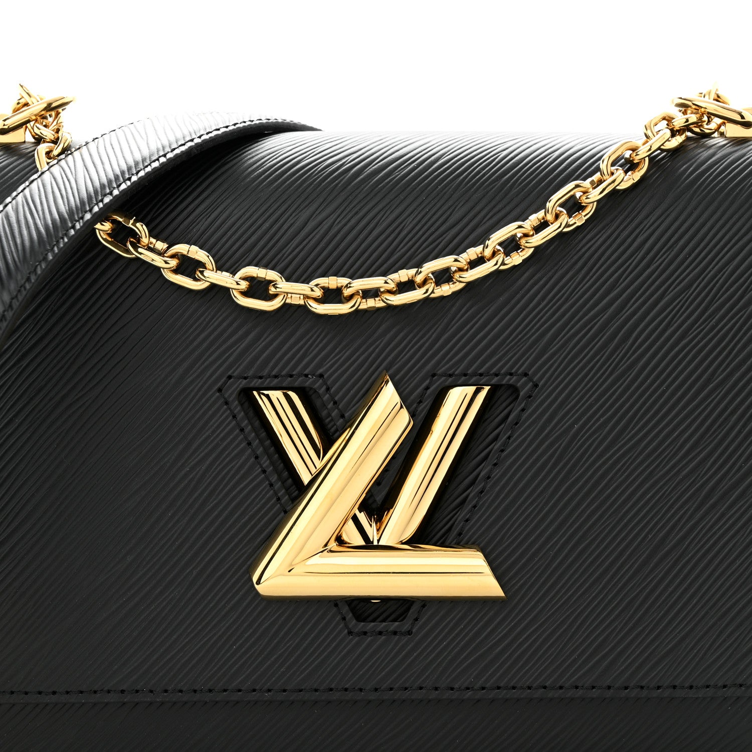 Louis Vuitton Epi Twist Shoulder Bag MM Black 7 of 11