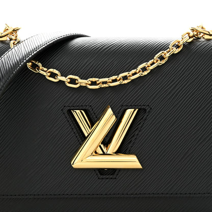 Louis Vuitton Epi Twist Shoulder Bag MM Black 7 of 11