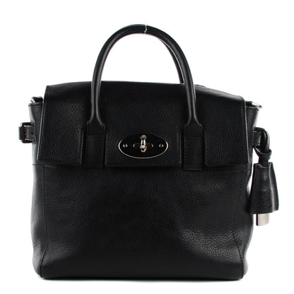 Mulberry Natural Leather Mini Cara Delevigne Convertible Satchel Black 1 of 11
