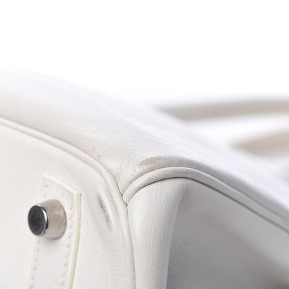 Hermes Swift Birkin 30 White 36 of 51