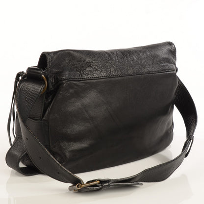 Balenciaga Chevre Flap Shoulder Bag Black 3 of 8