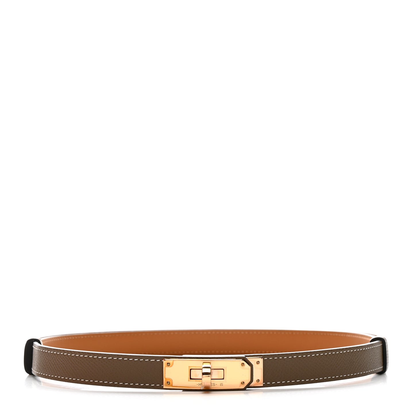 Epsom Kelly Belt Etoupe