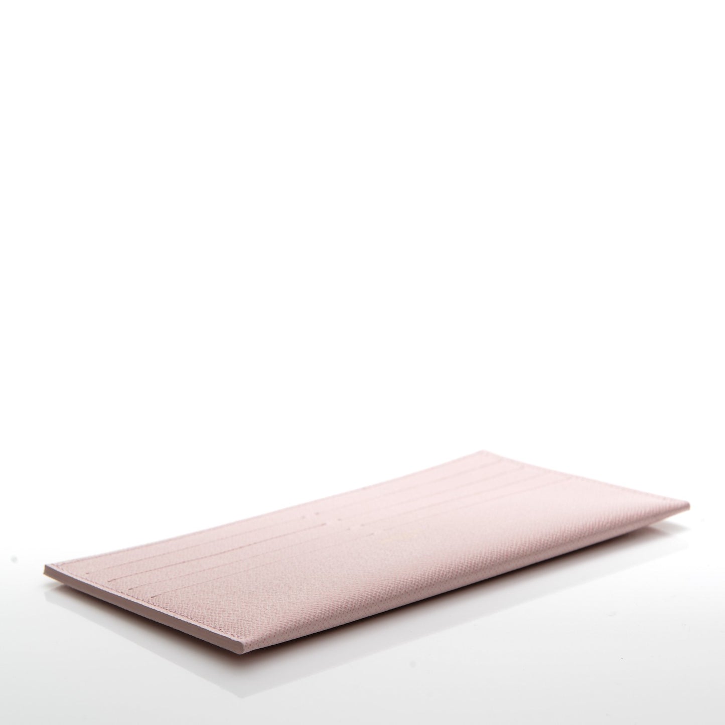 Calfskin Felicie Card Holder Insert Rose Ballerine