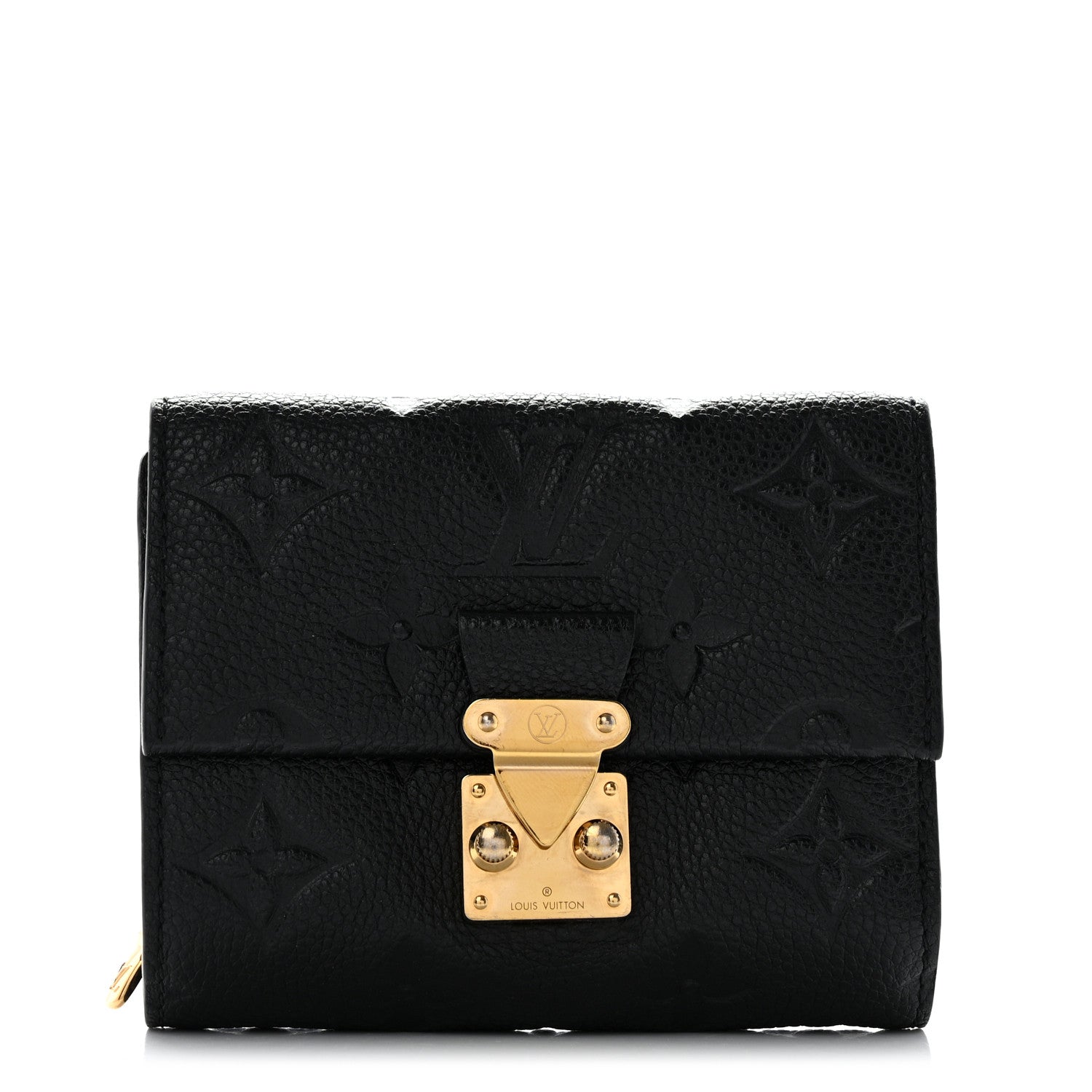 Louis Vuitton Empreinte Metis Compact Wallet Black 1 of 7
