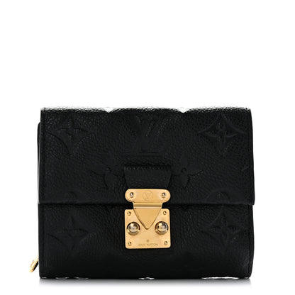 Louis Vuitton Empreinte Metis Compact Wallet Black 1 of 7