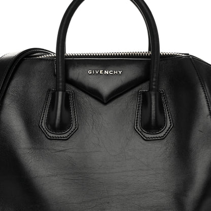 Givenchy Shiny Lord Calfskin Medium Antigona Black 7 of 10