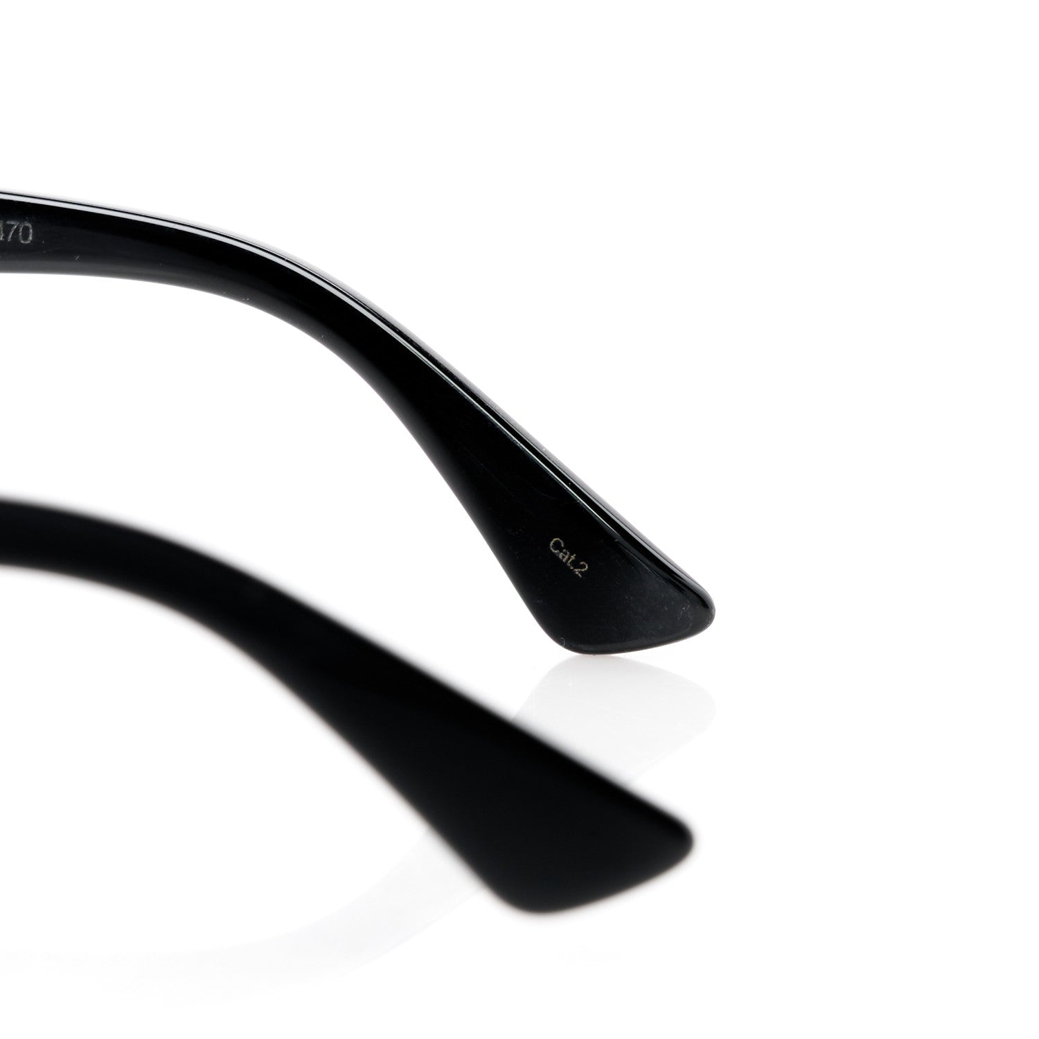 Gucci Acetate Crystal Oversize Sunglasses GG0148S Black 7 of 8