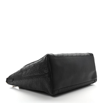 Gucci Guccissima Medium Miss GG Top Handle Bag Black 4 of 8