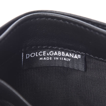 Dolce & Gabbana Nappa Matelasse Devotion Card Holder Black 5 of 6