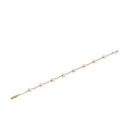Cartier 18K Yellow Gold LOVE Station Bracelet 9 of 10