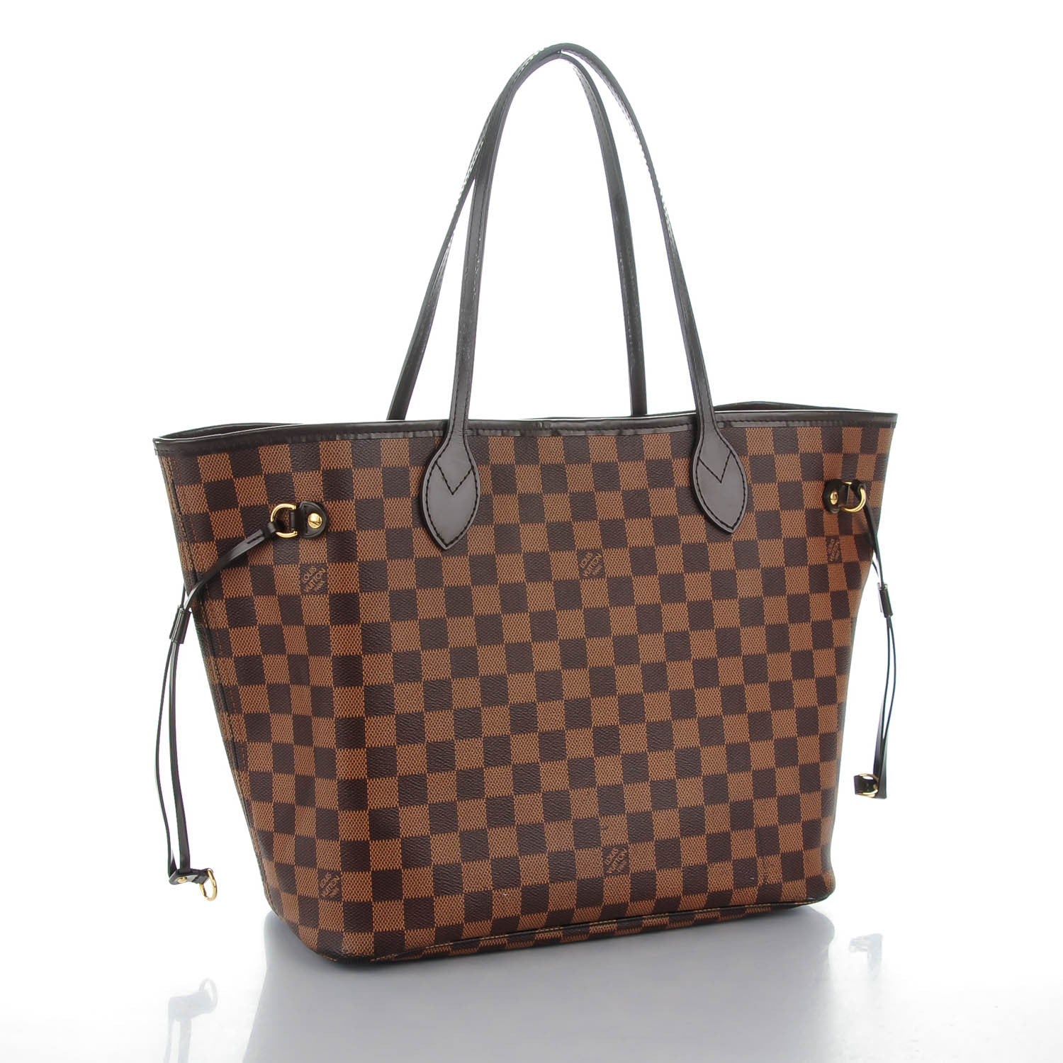 Louis Vuitton Damier Ebene Neverfull MM 3 of 11