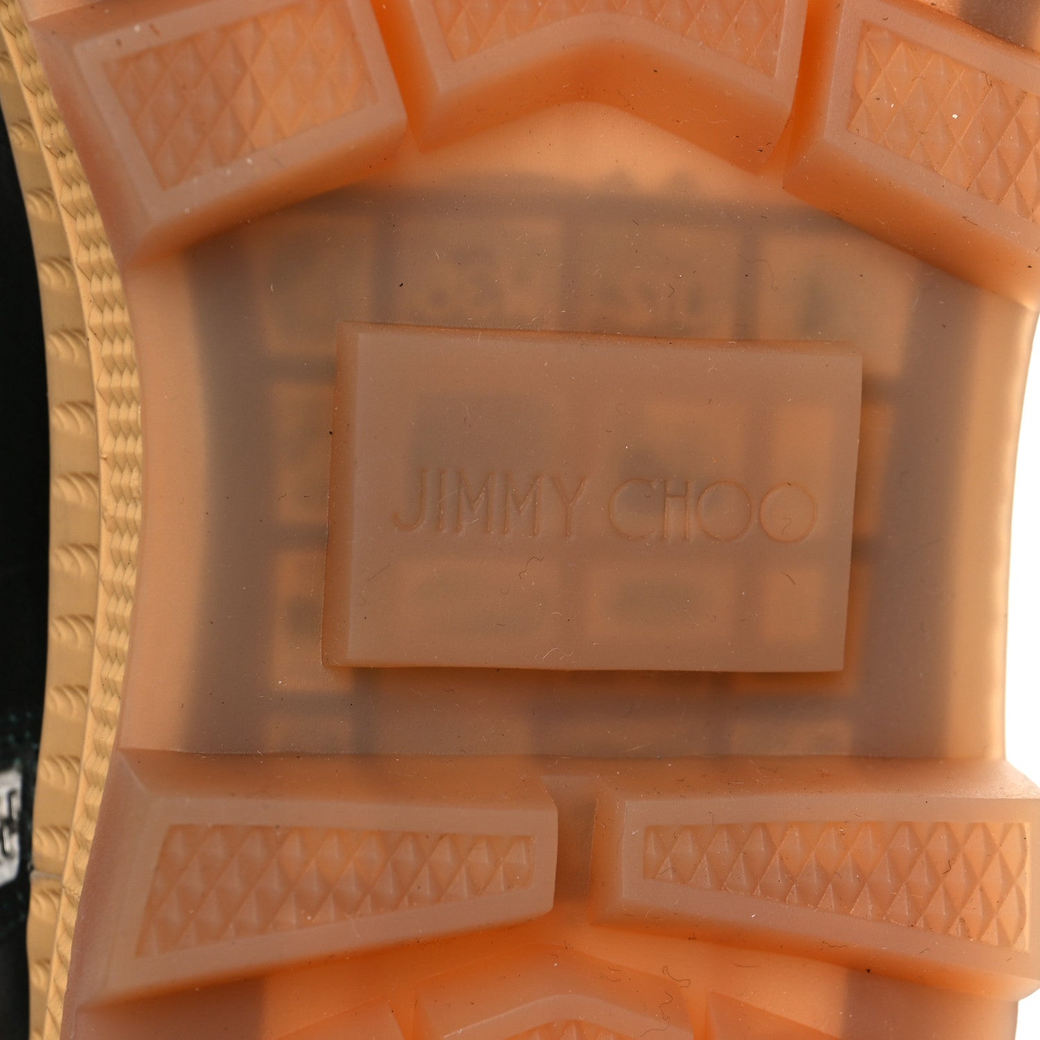 Jimmy Choo Calfskin Shearling Oskar Boot 36.5 Sea Green Latte 7 of 9