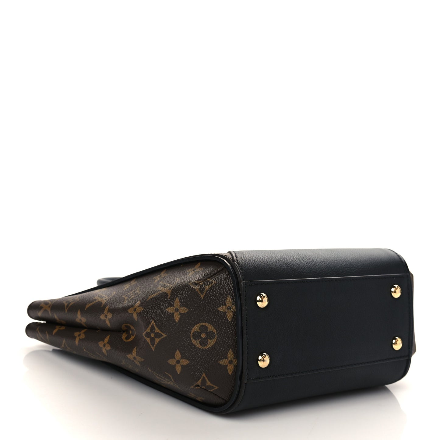 Calfskin Monogram Kimono Tote PM Black