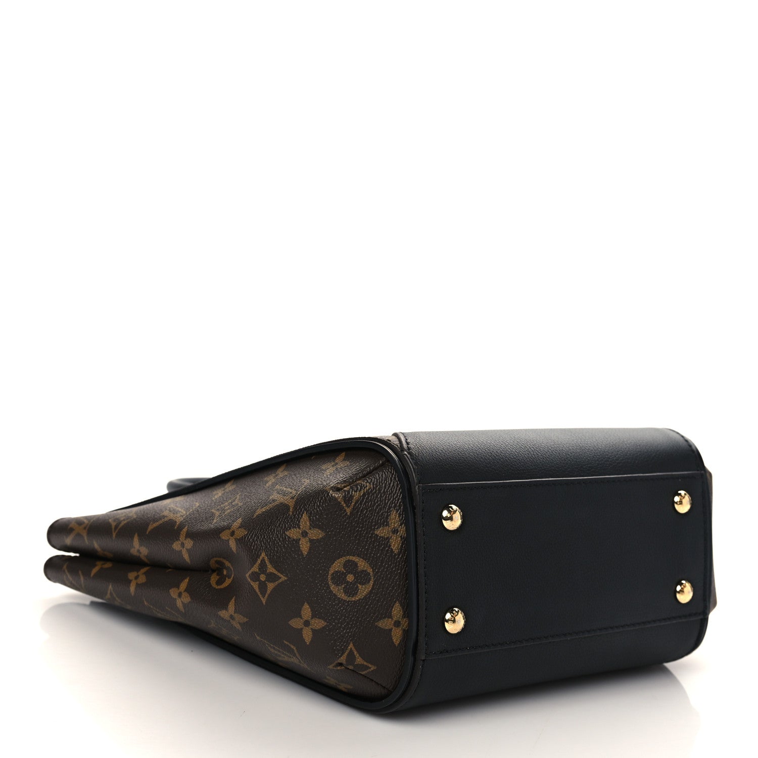 Louis Vuitton Calfskin Monogram Kimono Tote PM Black 3 of 5