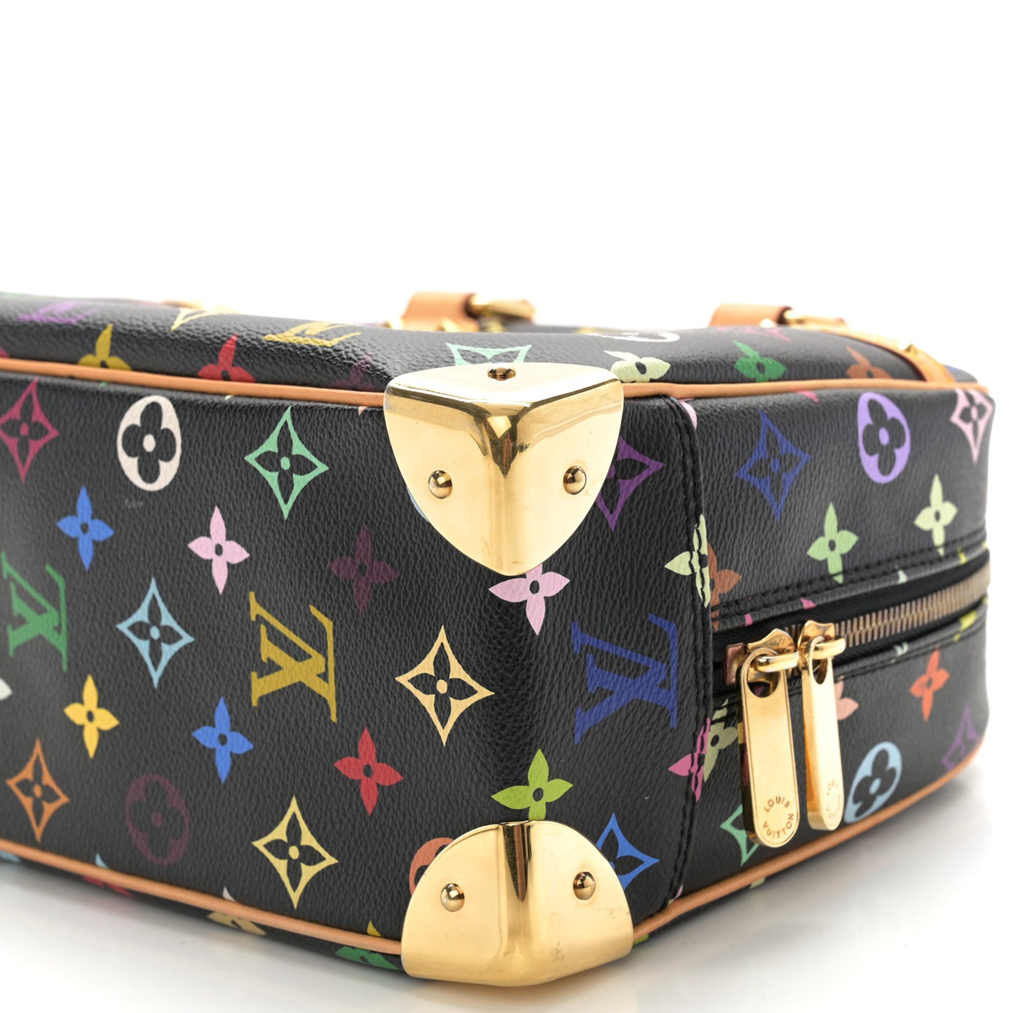 Monogram Multicolor Trouville Black