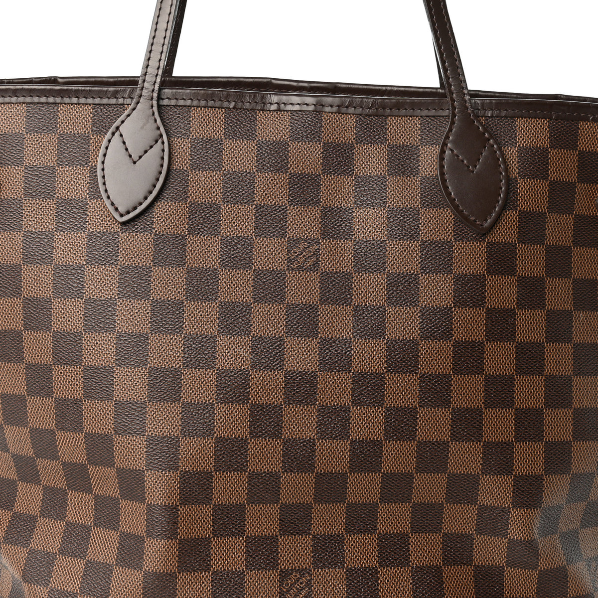 Louis Vuitton Damier Ebene Neo Neverfull MM Rose Ballerine 8 of 11