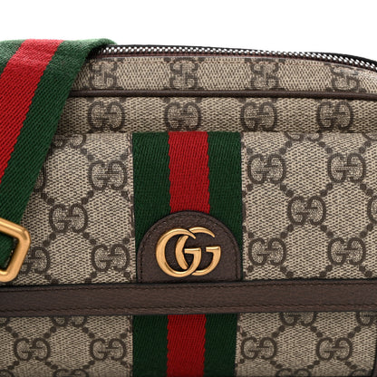 Gucci GG Supreme Monogram Web Mini Ophidia Bag Beige Ebony 8 of 11